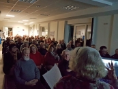 12. Feb 2019: Voll besetztes Ev. Gemeindehaus
