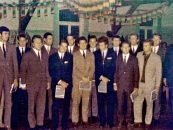 Bild 4 Siegerehrung im Saal Komberg Juli 1968