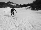 d Skiläufer Manfred Hermanns